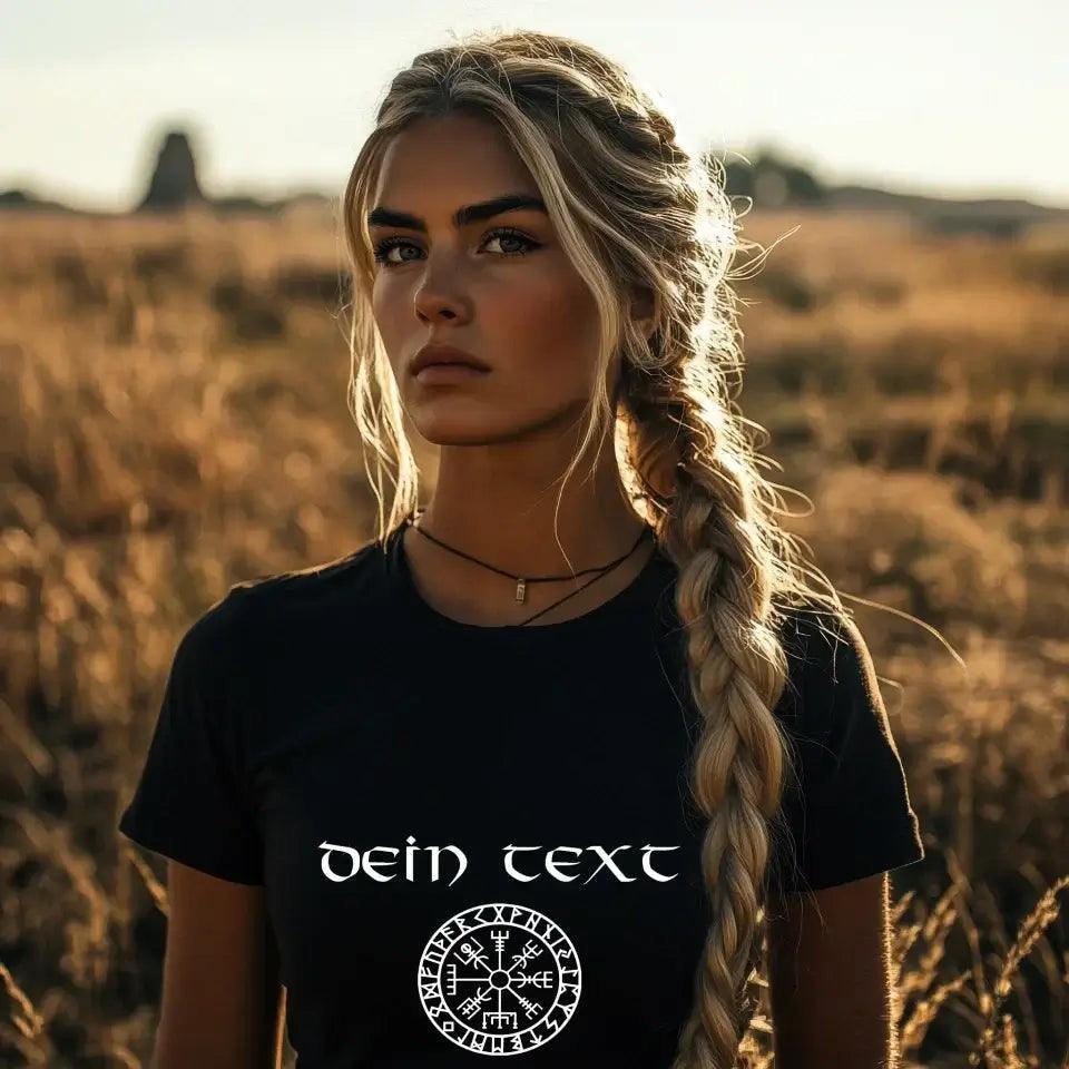 Schildmaiden Runen Premiumshirt - Nordic Viking Wear