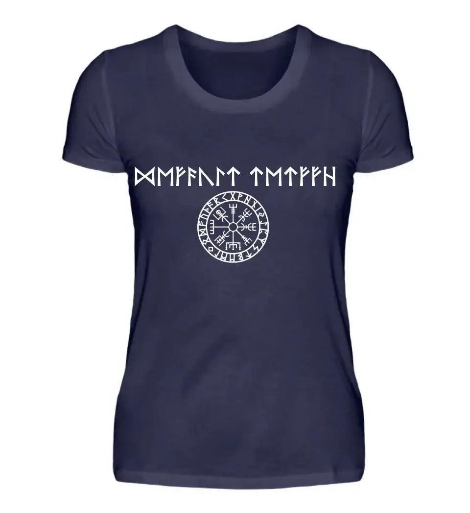 Schildmaiden Runen Premiumshirt - Nordic Viking Wear
