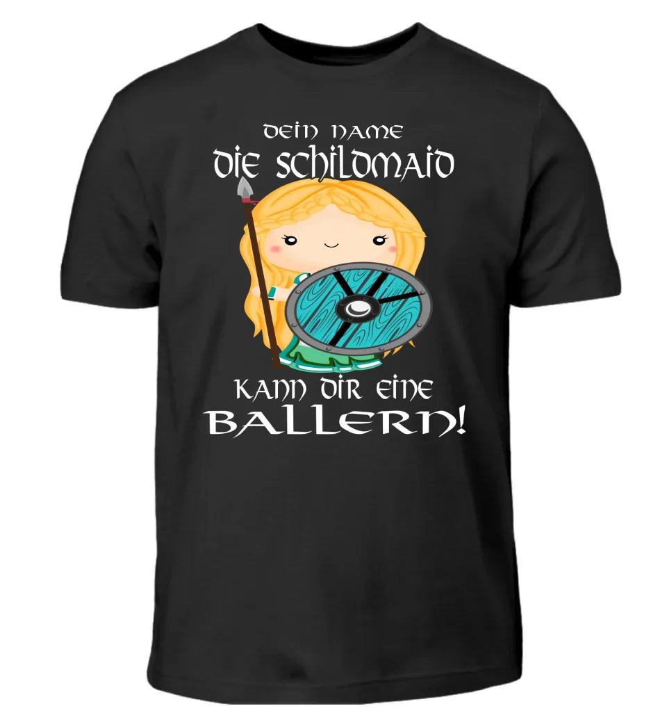 Mädchen Shirt Eine Schildmaid Kann Dir Eine Ballern - Nordic Viking Wear