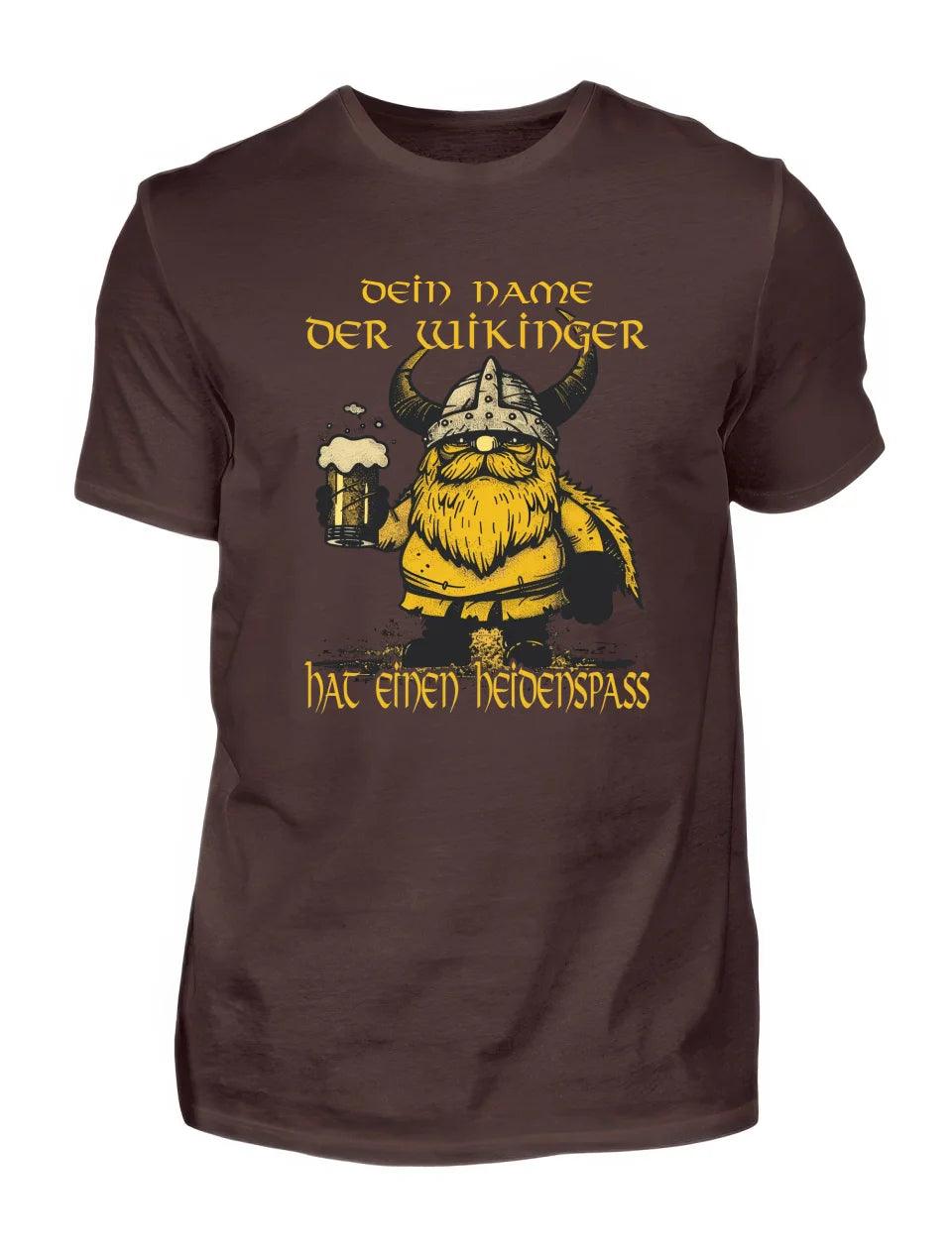 Einen Heidenspass Premiumshirt - Nordic Viking Wear