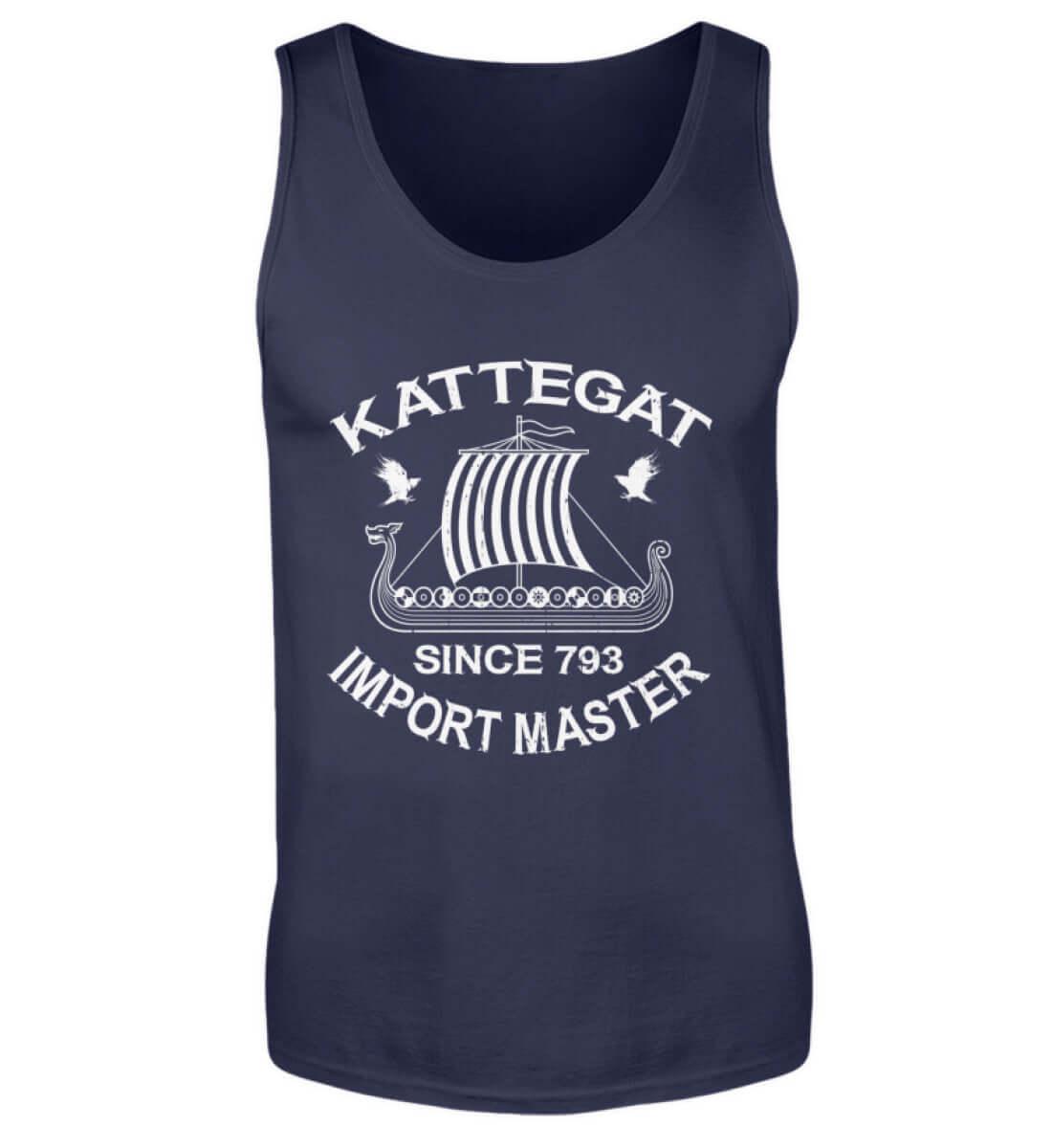 Wikinger-Schiff Tanktop "Kattegat Seefahrer" – Ein Tribut an die Eroberer des Nordens - Nordic Viking Wear
