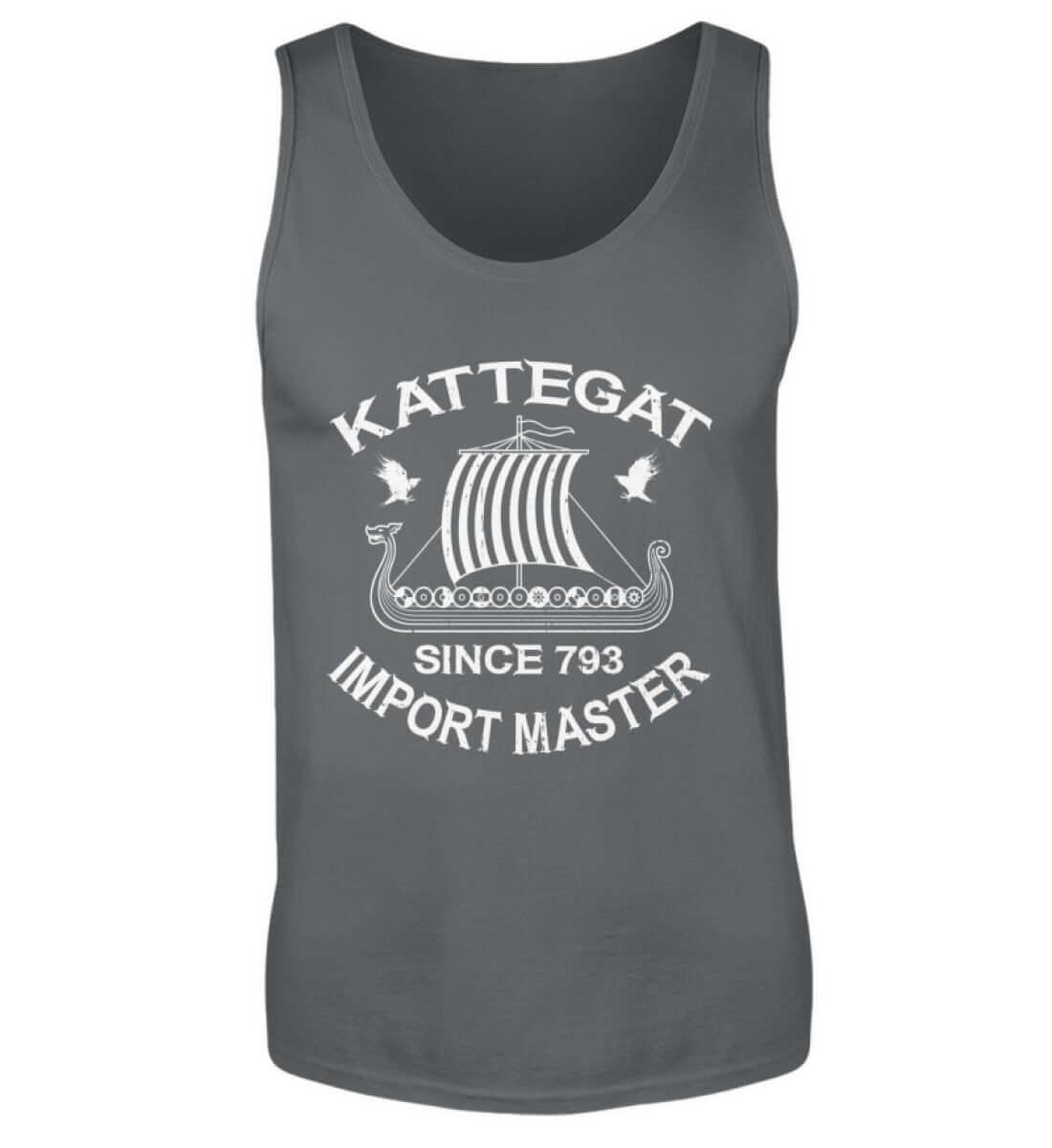 Wikinger-Schiff Tanktop "Kattegat Seefahrer" – Ein Tribut an die Eroberer des Nordens - Nordic Viking Wear
