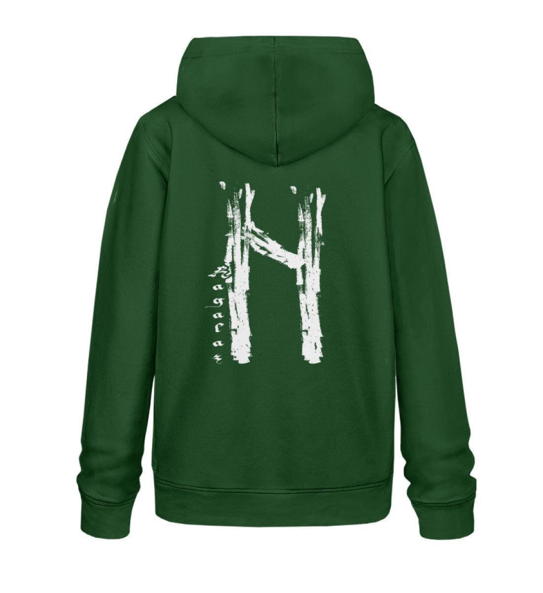 Rune Hagalaz Premium Hoodie - Nordic Viking Wear