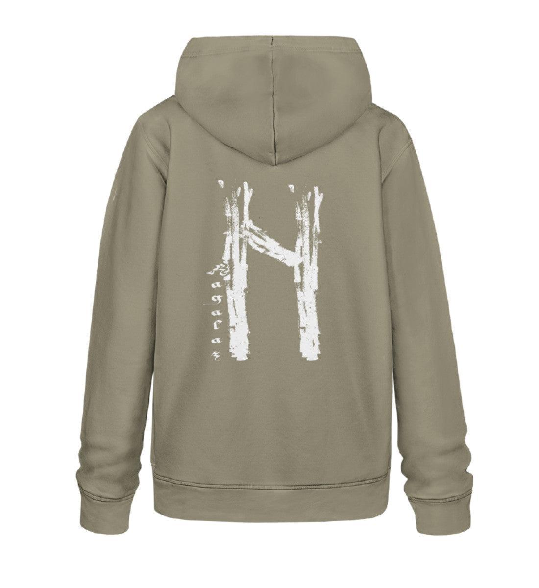 Rune Hagalaz Premium Hoodie - Nordic Viking Wear