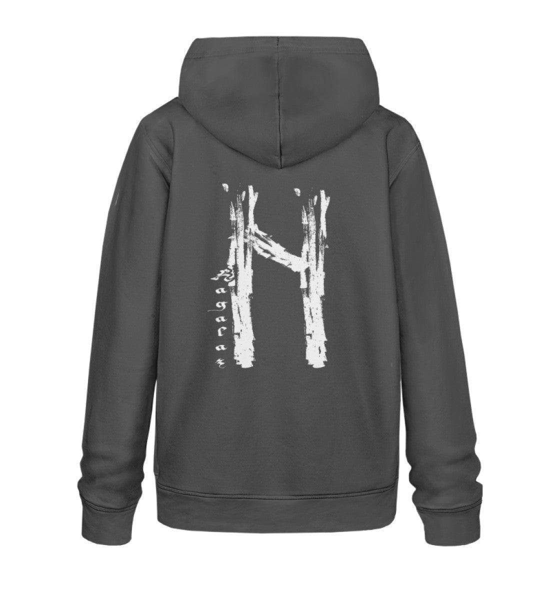 Rune Hagalaz Premium Hoodie - Nordic Viking Wear