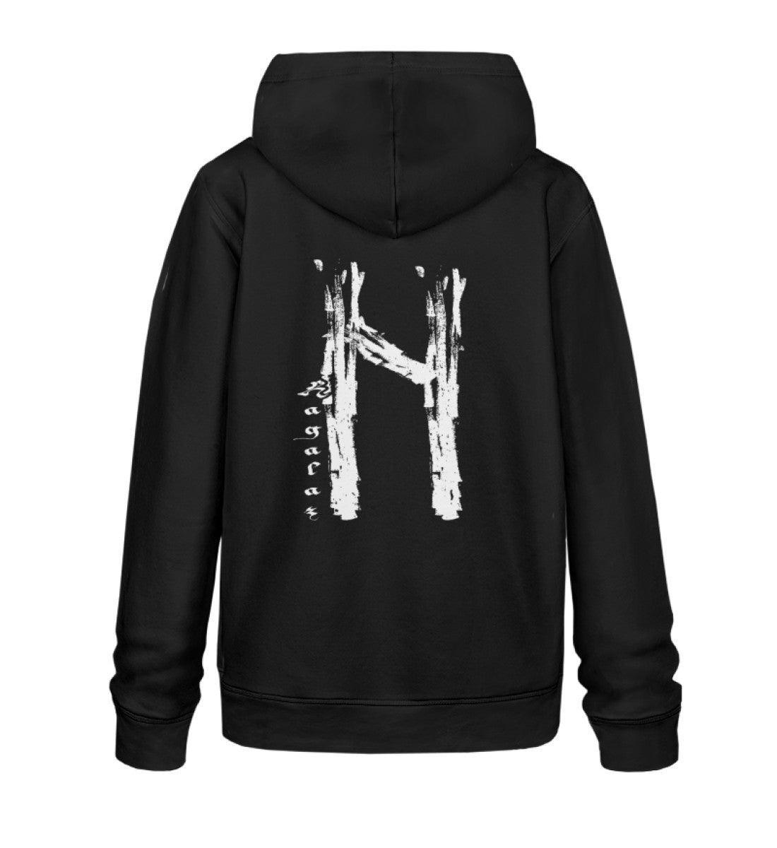 Rune Hagalaz Premium Hoodie - Nordic Viking Wear