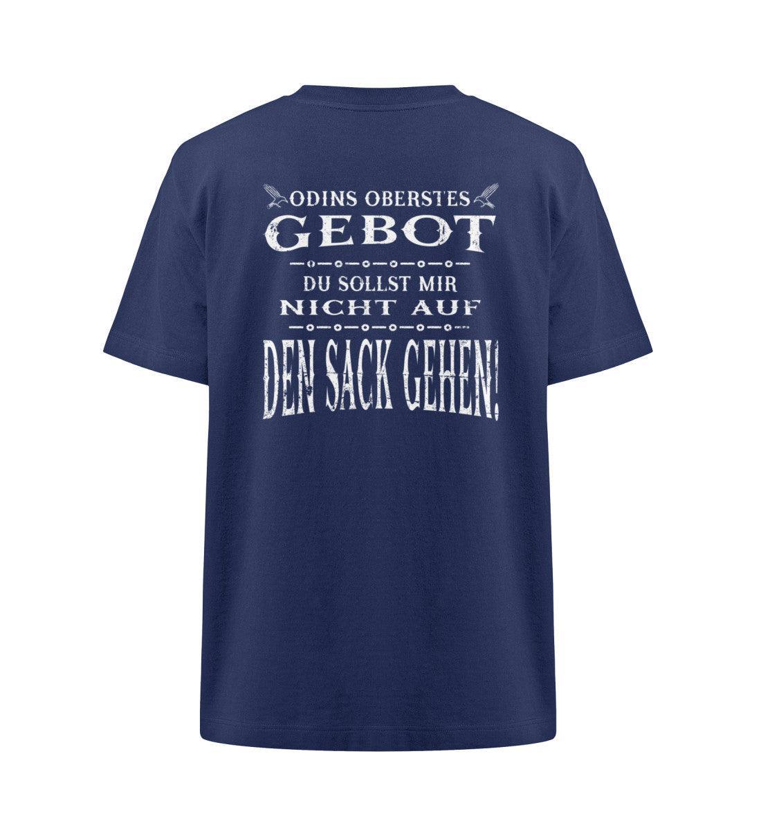 Wikinger Oversize Shirt - "Odins Oberstes Gebot: Du Sollst Mir Nicht Auf Den Sack Gehen!" - Nordic Viking Wear