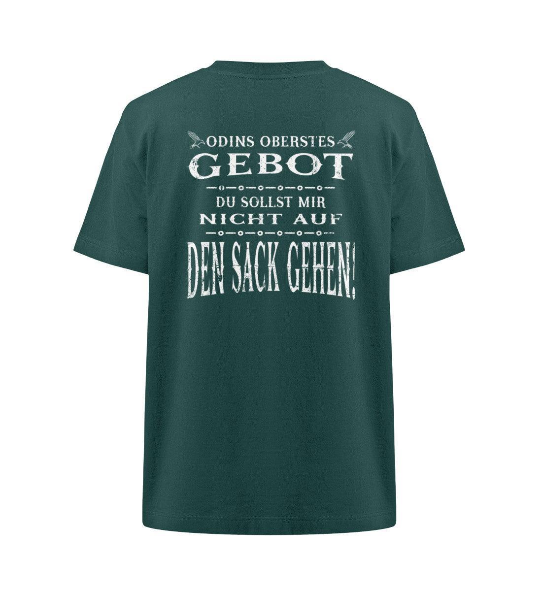 Wikinger Oversize Shirt - "Odins Oberstes Gebot: Du Sollst Mir Nicht Auf Den Sack Gehen!" - Nordic Viking Wear