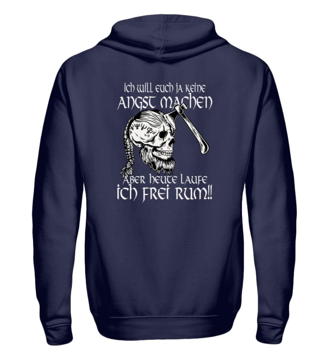 ☠ Wikinger Zipp-Hoodie – "Ich will euch ja keine Angst machen..." ☠ - Nordic Viking Wear