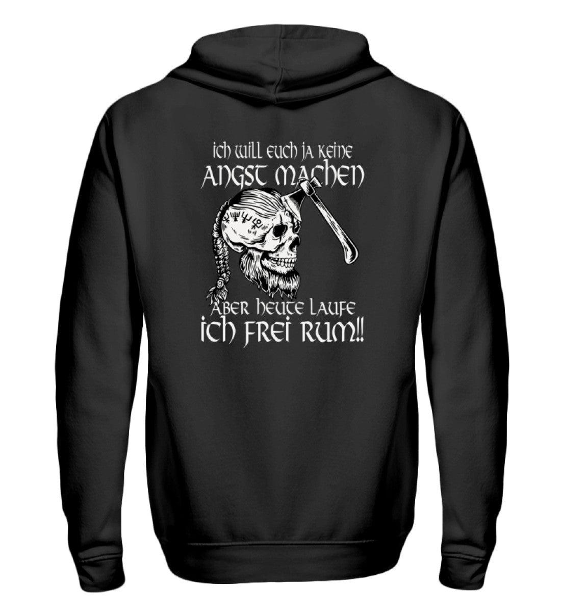 ☠ Wikinger Zipp-Hoodie – "Ich will euch ja keine Angst machen..." ☠ - Nordic Viking Wear