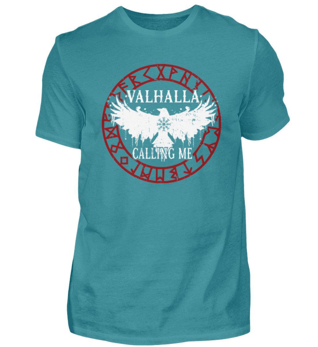 Wikinger Shirt "Ruf nach Valhalla" – Antworte dem Ruf der Ehre - Nordic Viking Wear