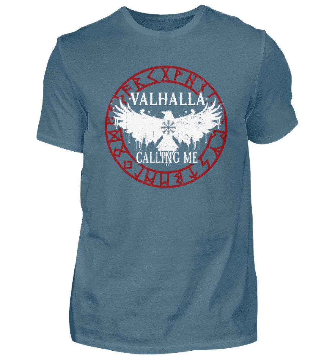 Wikinger Shirt "Ruf nach Valhalla" – Antworte dem Ruf der Ehre - Nordic Viking Wear