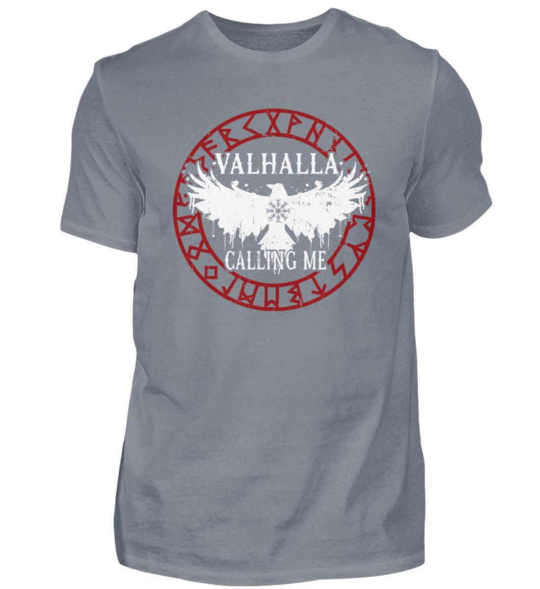 Wikinger Shirt "Ruf nach Valhalla" – Antworte dem Ruf der Ehre - Nordic Viking Wear