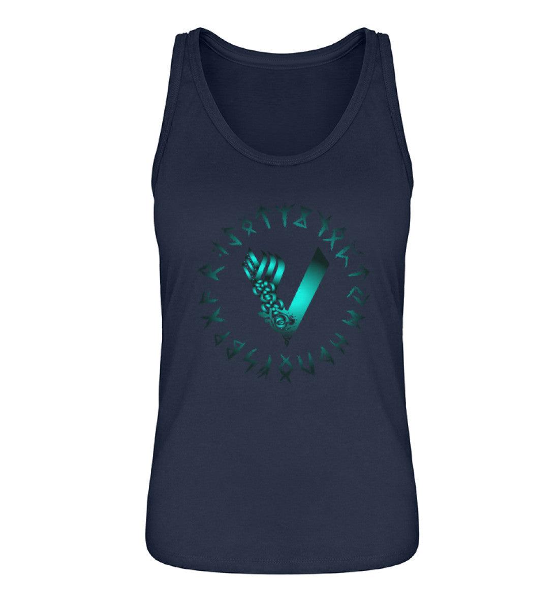 Schildmaiden Tanktop mit Runen und Keltischem Design – Nordische Mystik für wahre Krieger - Nordic Viking Wear