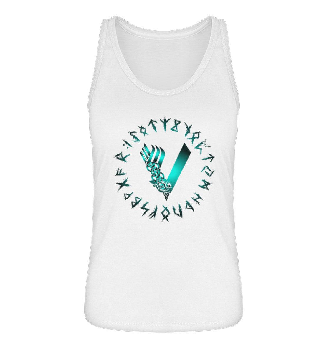 Schildmaiden Tanktop mit Runen und Keltischem Design – Nordische Mystik für wahre Krieger - Nordic Viking Wear