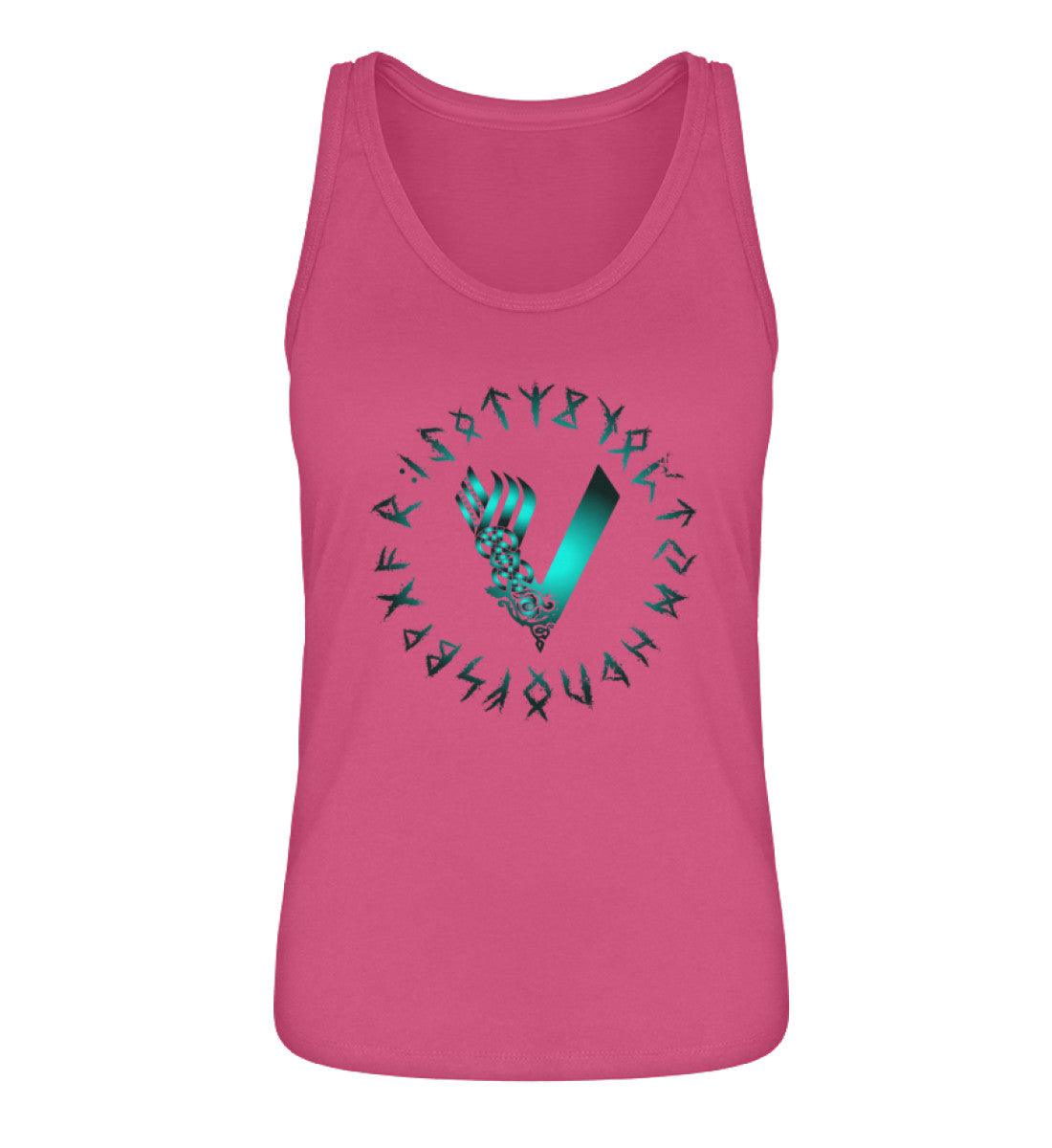 Schildmaiden Tanktop mit Runen und Keltischem Design – Nordische Mystik für wahre Krieger - Nordic Viking Wear