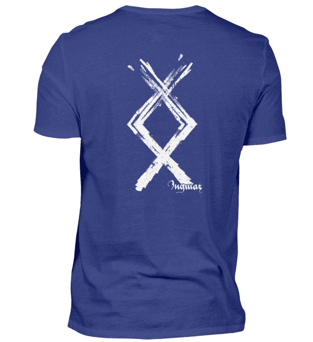 Wikinger-Shirt Ingwaz Rune - Nordische Mythologie Kraftsymbol - Nordic Viking Wear