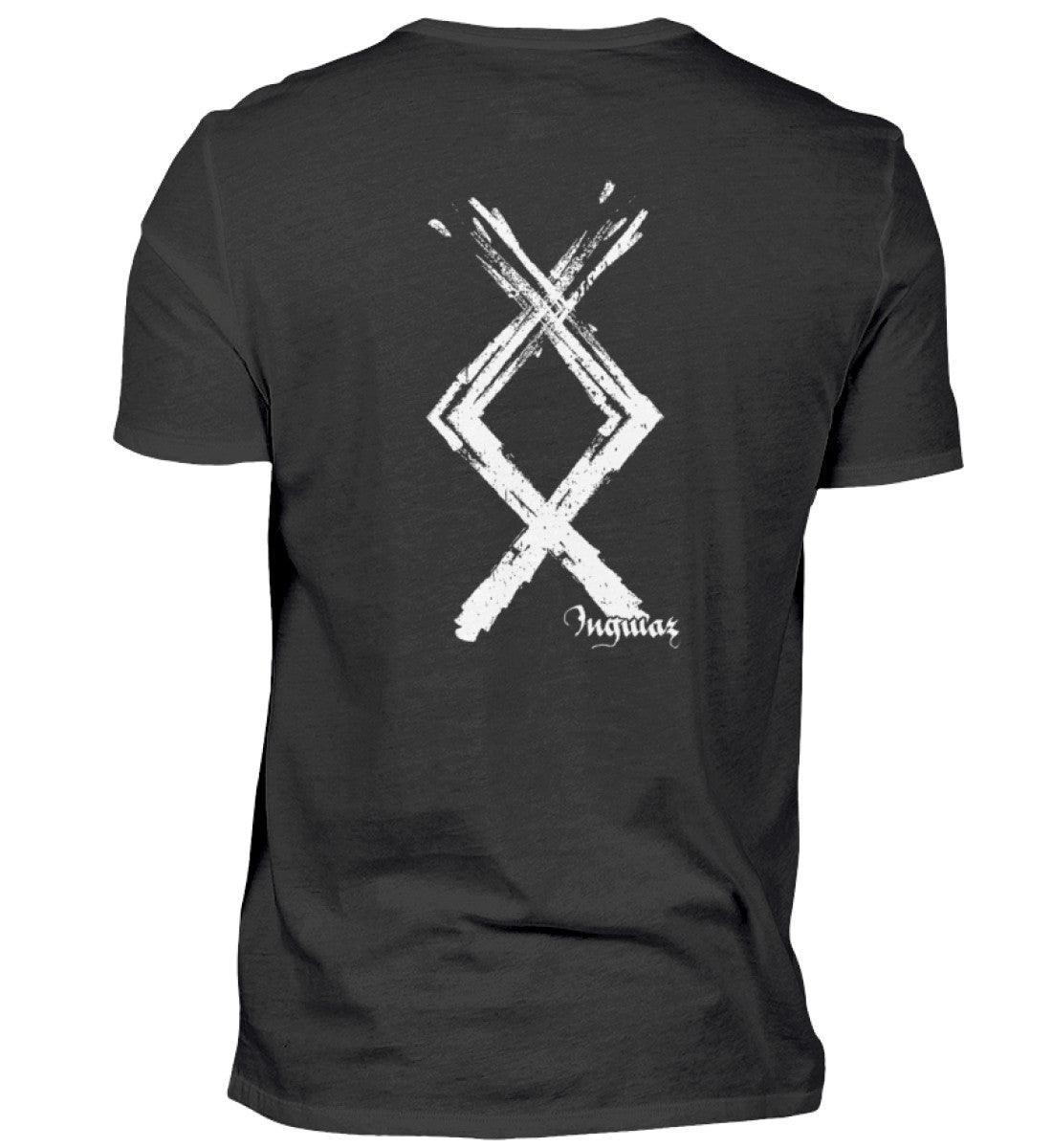 Wikinger-Shirt Ingwaz Rune - Nordische Mythologie Kraftsymbol - Nordic Viking Wear