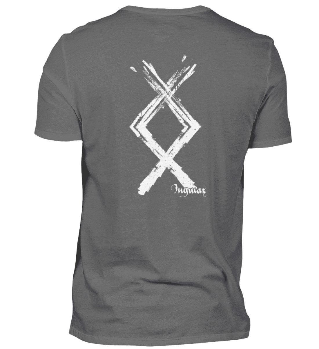 Wikinger-Shirt Ingwaz Rune - Nordische Mythologie Kraftsymbol - Nordic Viking Wear