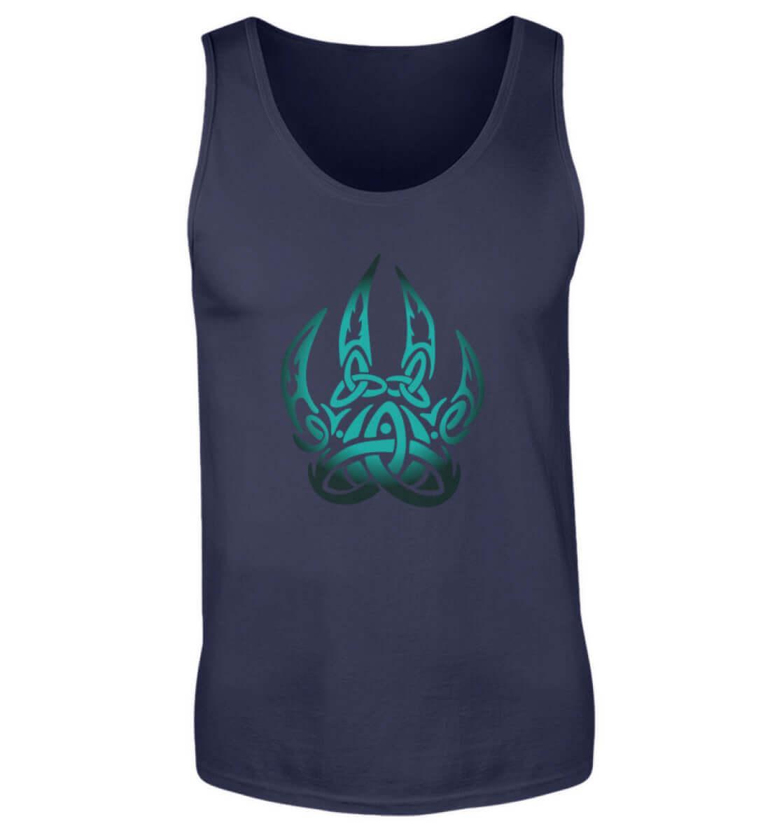 Wikinger-Tanktop – Berserker Symbol mit nordischem Knotenmotiv - Nordic Viking Wear