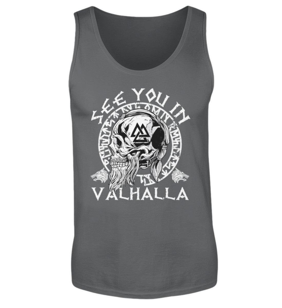 Wikinger Tanktop See You In Valhalla - Herren Tanktop - Nordic Viking Wear