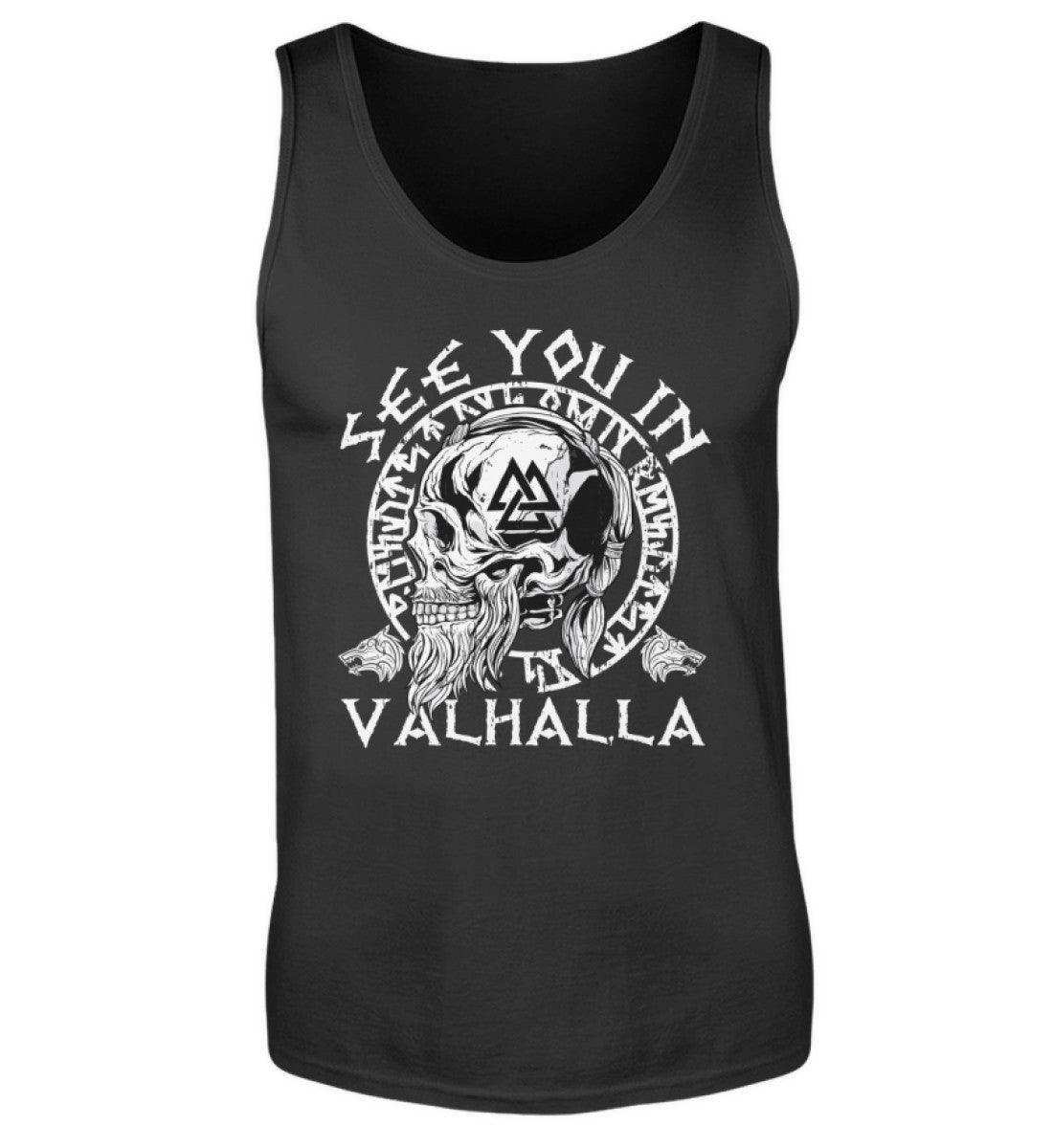 Wikinger Tanktop See You In Valhalla - Herren Tanktop - Nordic Viking Wear