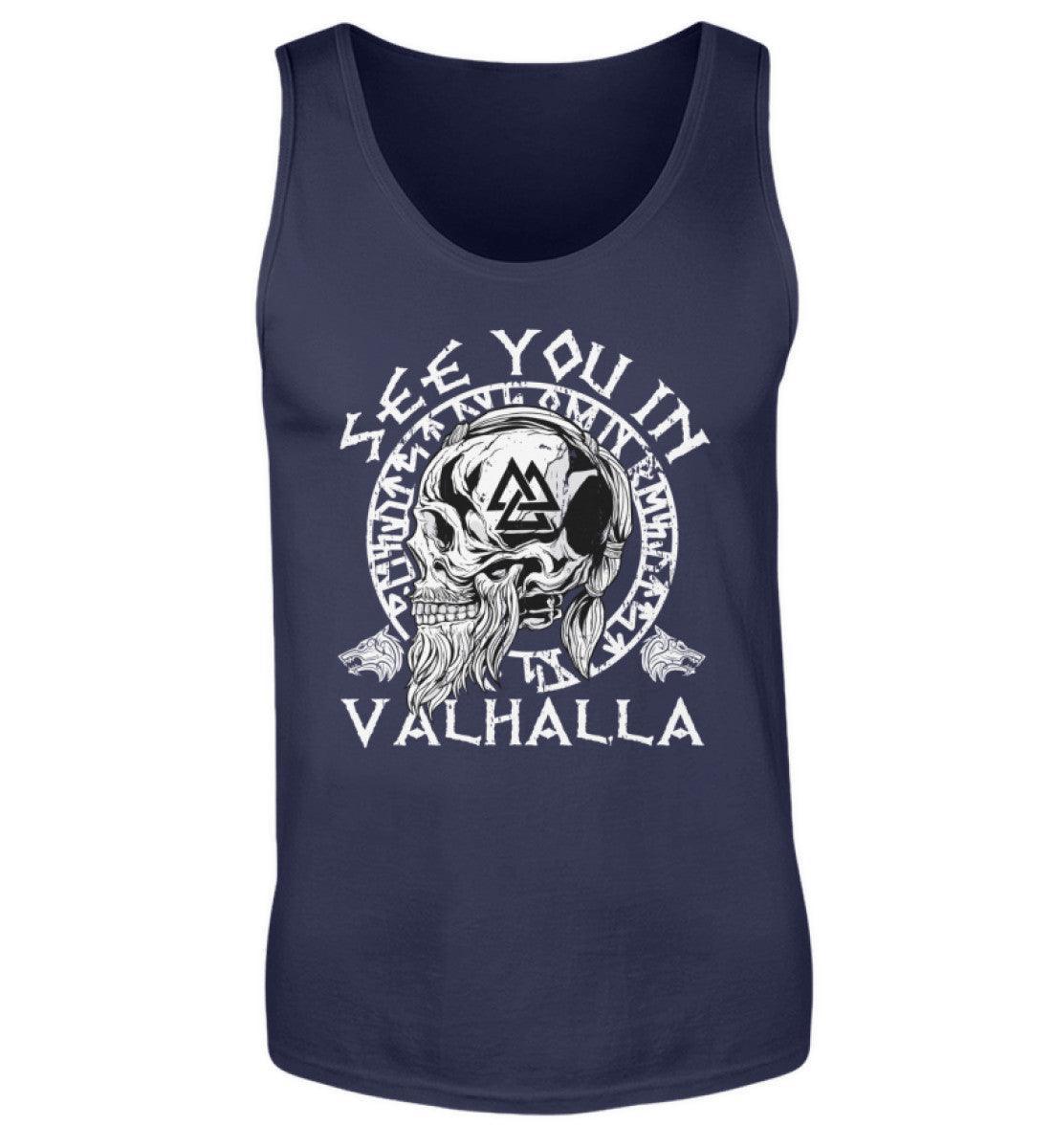 Wikinger Tanktop See You In Valhalla - Herren Tanktop - Nordic Viking Wear