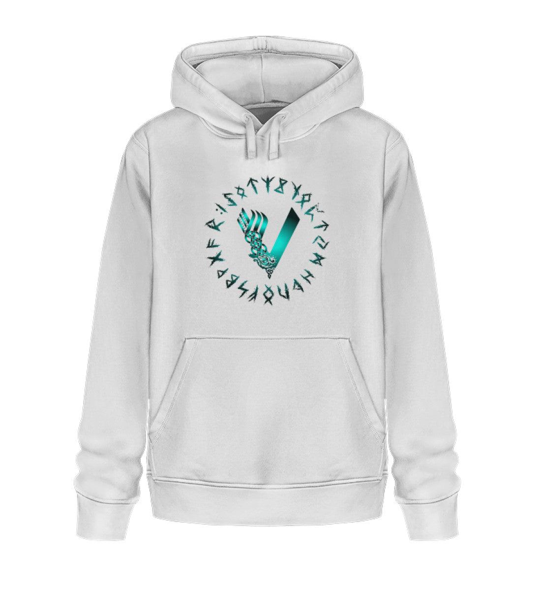Wikinger-Premium Hoodie mit Runen und Keltischem Design – Nordische Mystik für wahre Krieger - Nordic Viking Wear