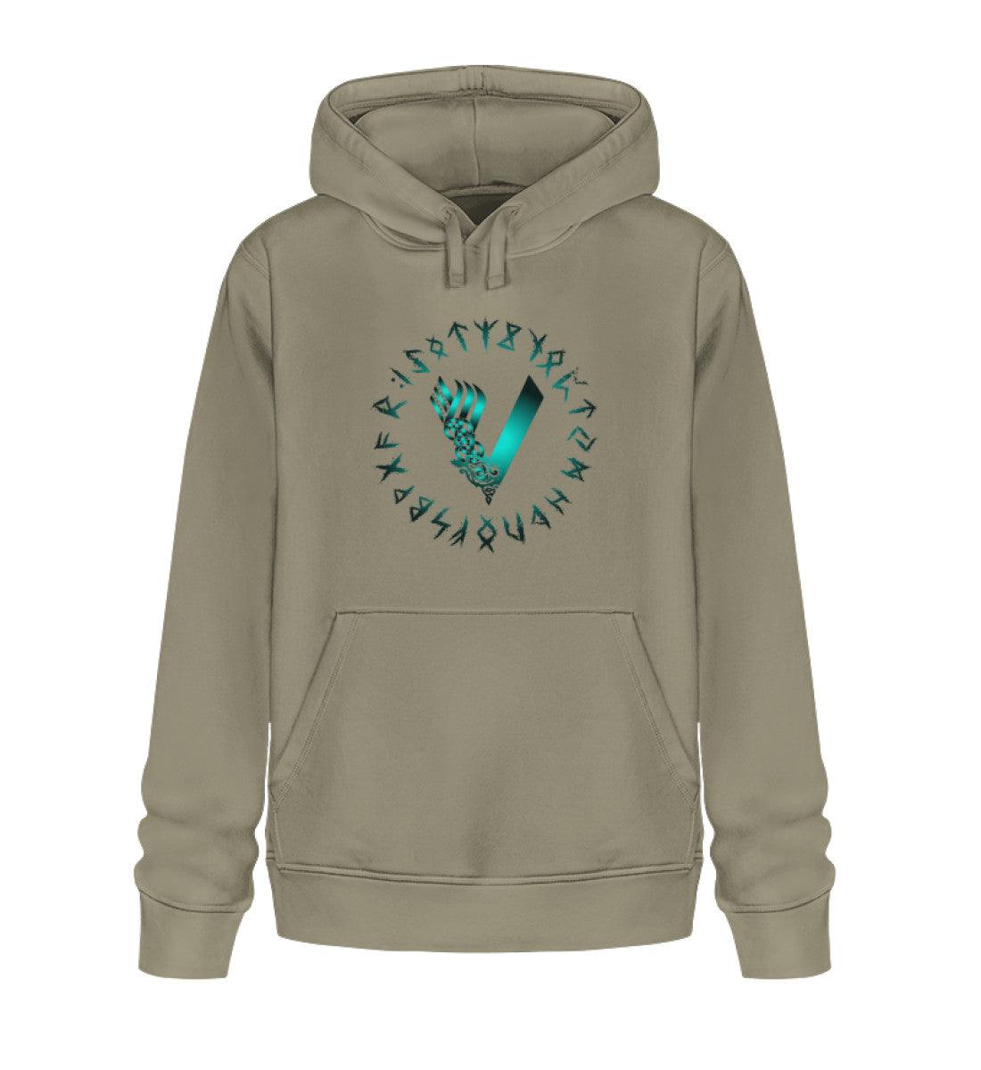 Wikinger-Premium Hoodie mit Runen und Keltischem Design – Nordische Mystik für wahre Krieger - Nordic Viking Wear
