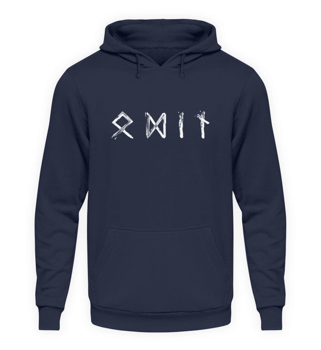 Odin Runenschrift Odin - Wikinger Götter - Nordisches Symbol Kapuzenpulli - Nordic Viking Wear