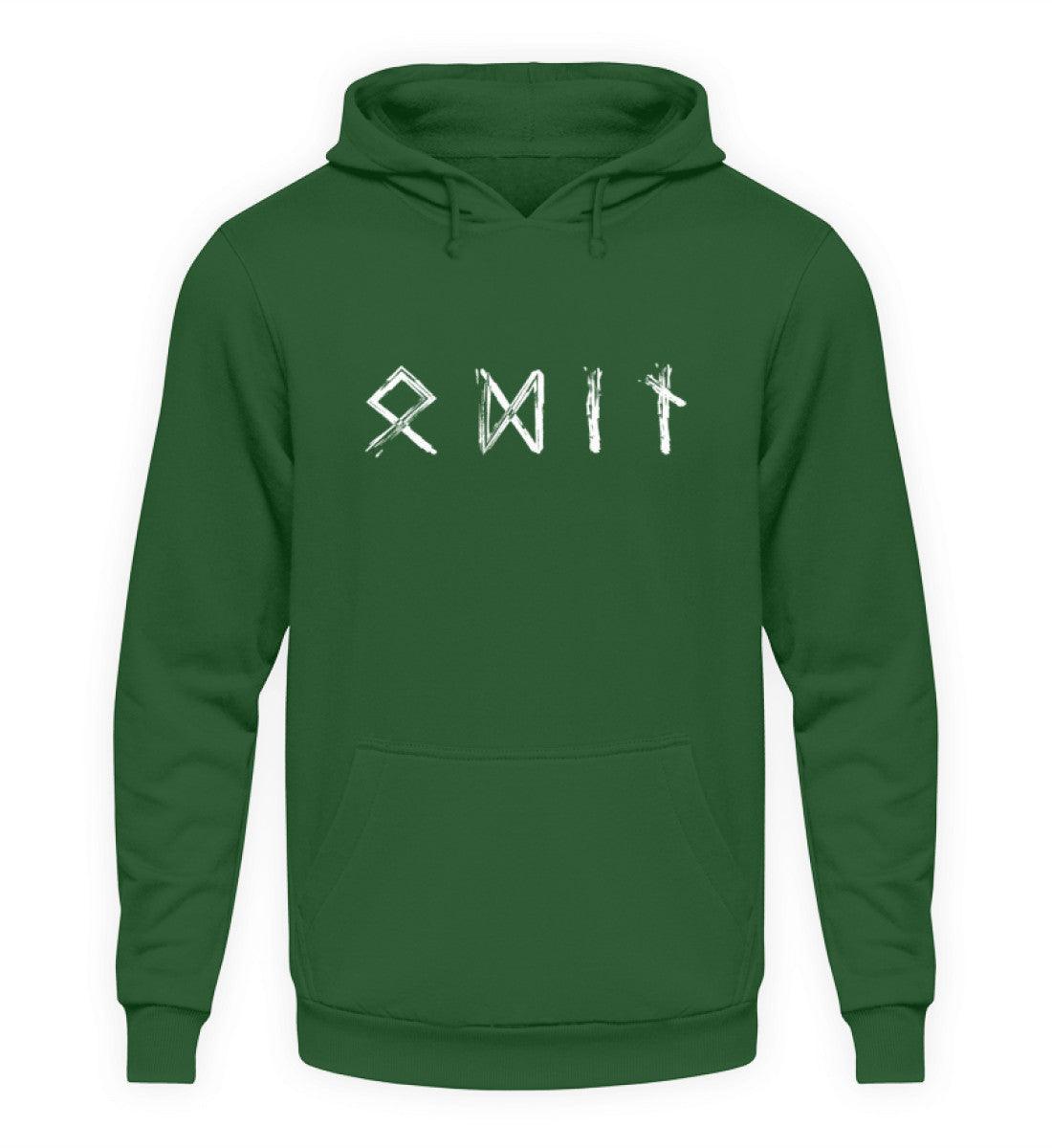Odin Runenschrift Odin - Wikinger Götter - Nordisches Symbol Kapuzenpulli - Nordic Viking Wear