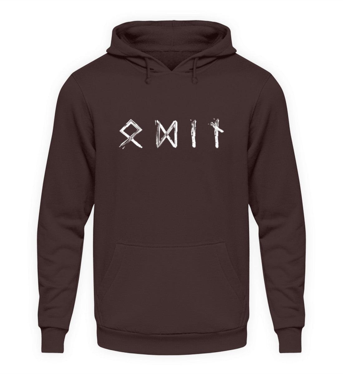 Odin Runenschrift Odin - Wikinger Götter - Nordisches Symbol Kapuzenpulli - Nordic Viking Wear