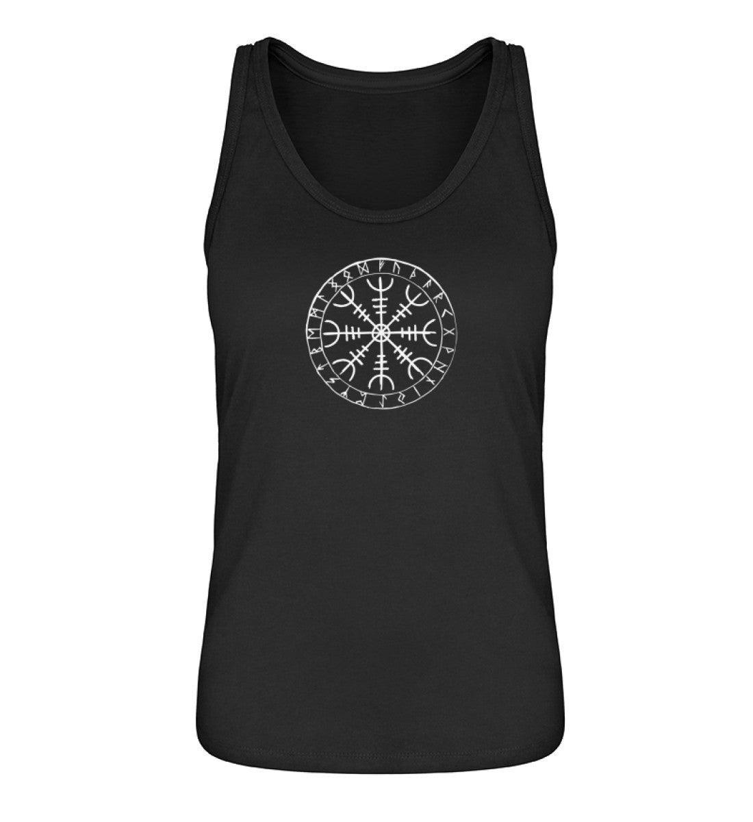 Schildmaid Tank Top "Helm Of Awe Runen-Rad" - Nordic Viking Wear