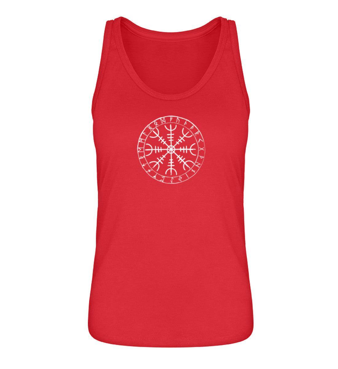 Schildmaid Tank Top "Helm Of Awe Runen-Rad" - Nordic Viking Wear