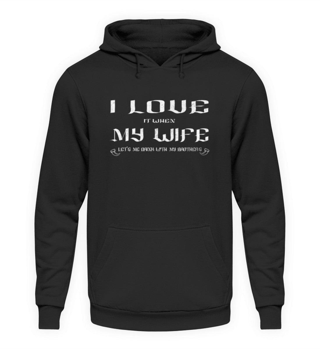 Wikinger-Hoodie "Liebesbeweis" – Für Männer, die ihre Freiheit (und ihre Frauen) schätzen - Nordic Viking Wear