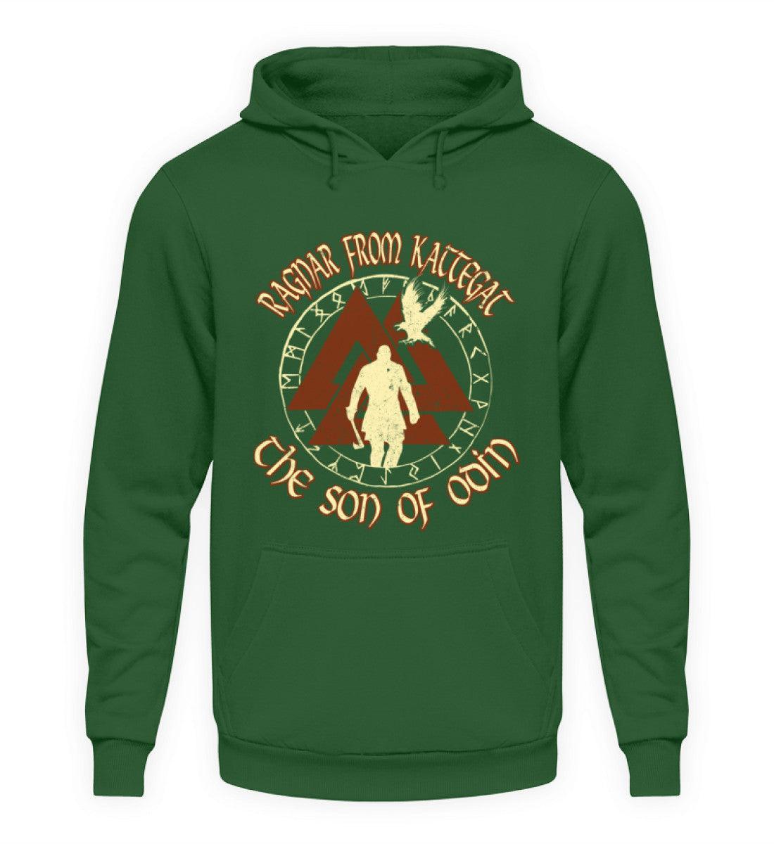 Ragnar Lothbrok Viking Hoodie- Nordic Mythology Warrior Tee - Odin's Son Valhalla Apparel - Nordic Viking Wear