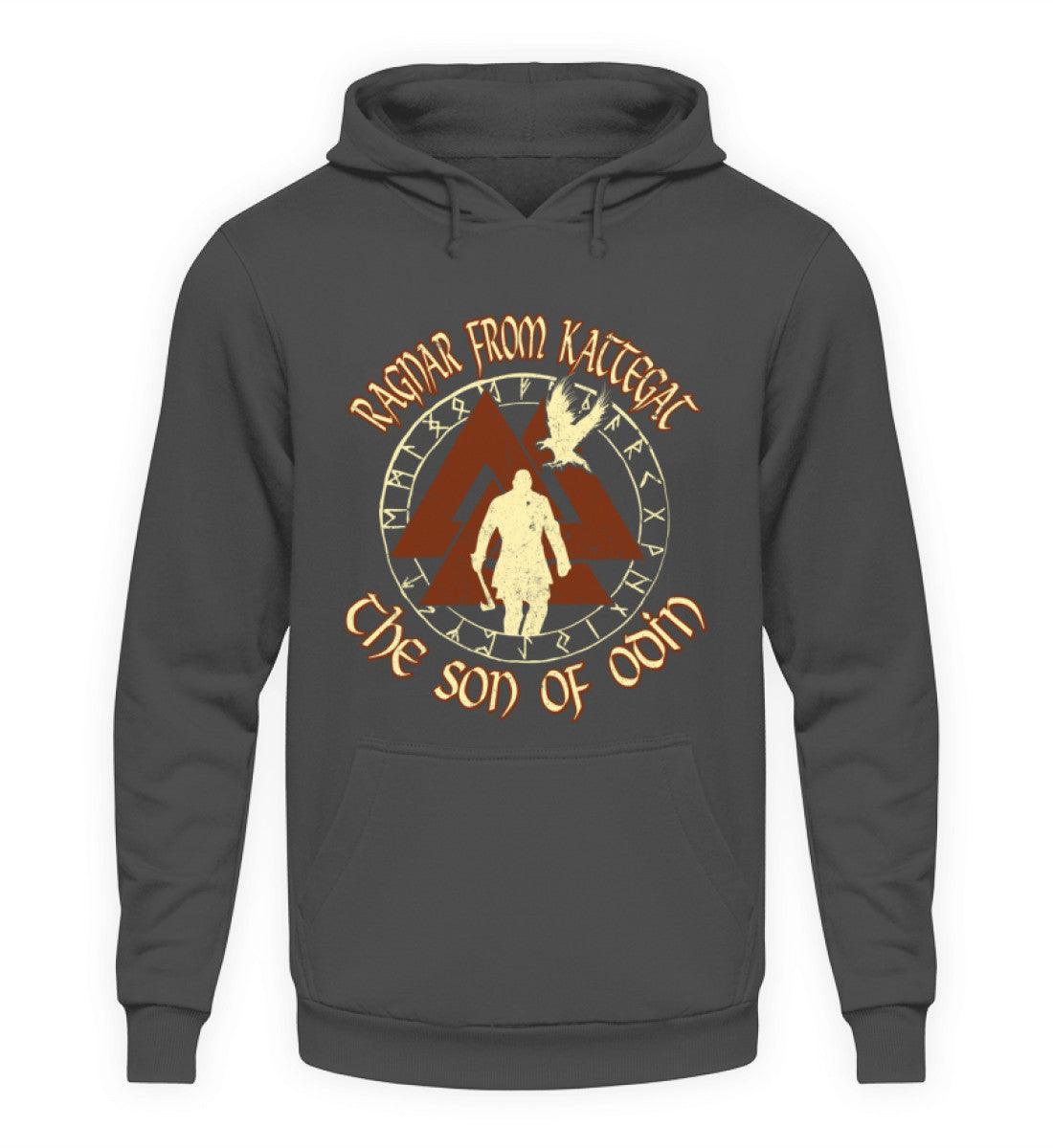 Ragnar Lothbrok Viking Hoodie- Nordic Mythology Warrior Tee - Odin's Son Valhalla Apparel - Nordic Viking Wear