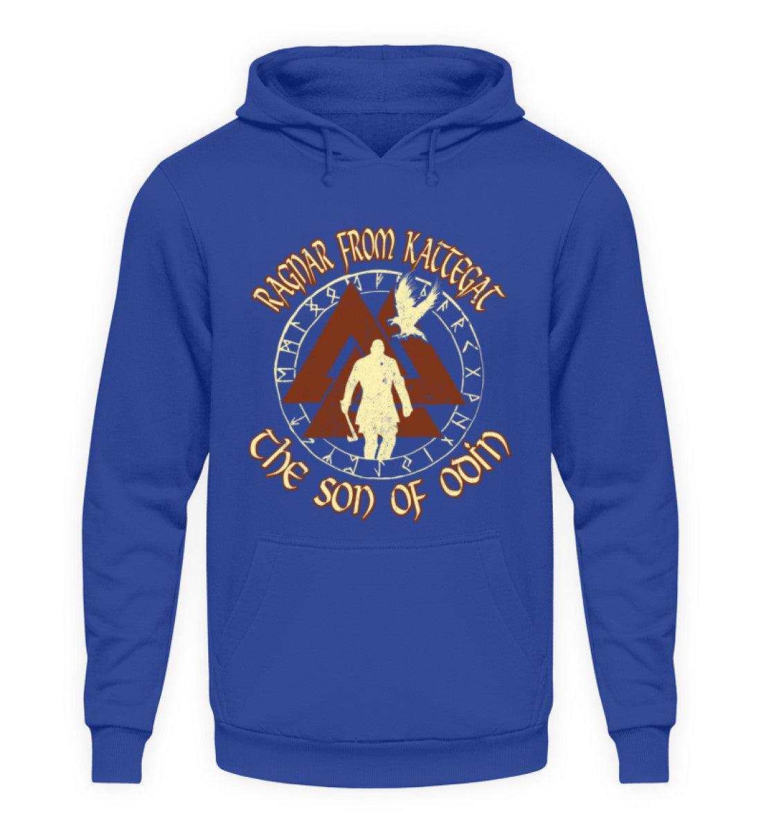Ragnar Lothbrok Viking Hoodie- Nordic Mythology Warrior Tee - Odin's Son Valhalla Apparel - Nordic Viking Wear