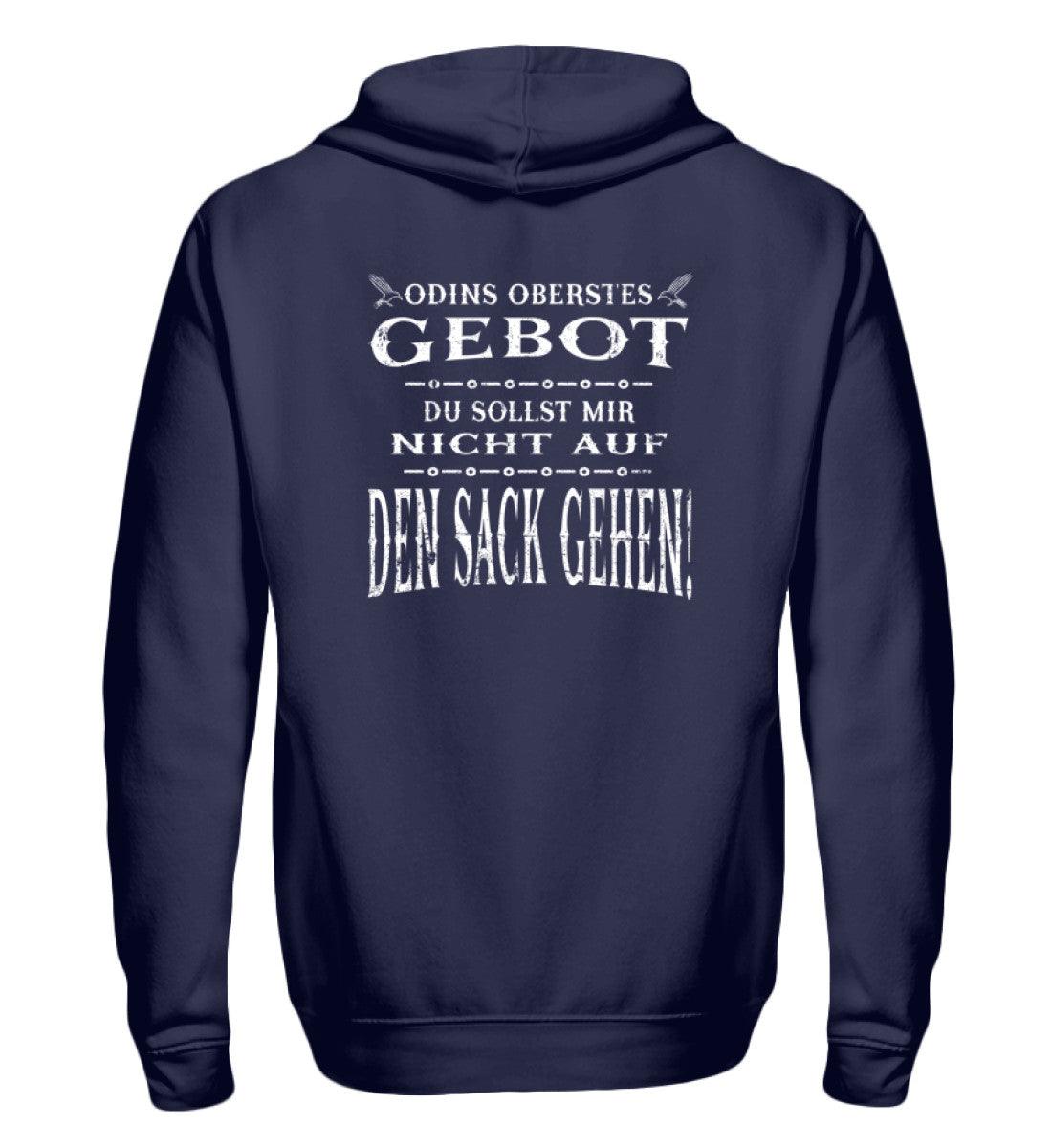 ⚡ Zipp-Hoodie "Odins Oberstes Gebot" – Wikinger Humor mit nordischem Charme ⚡ - Nordic Viking Wear