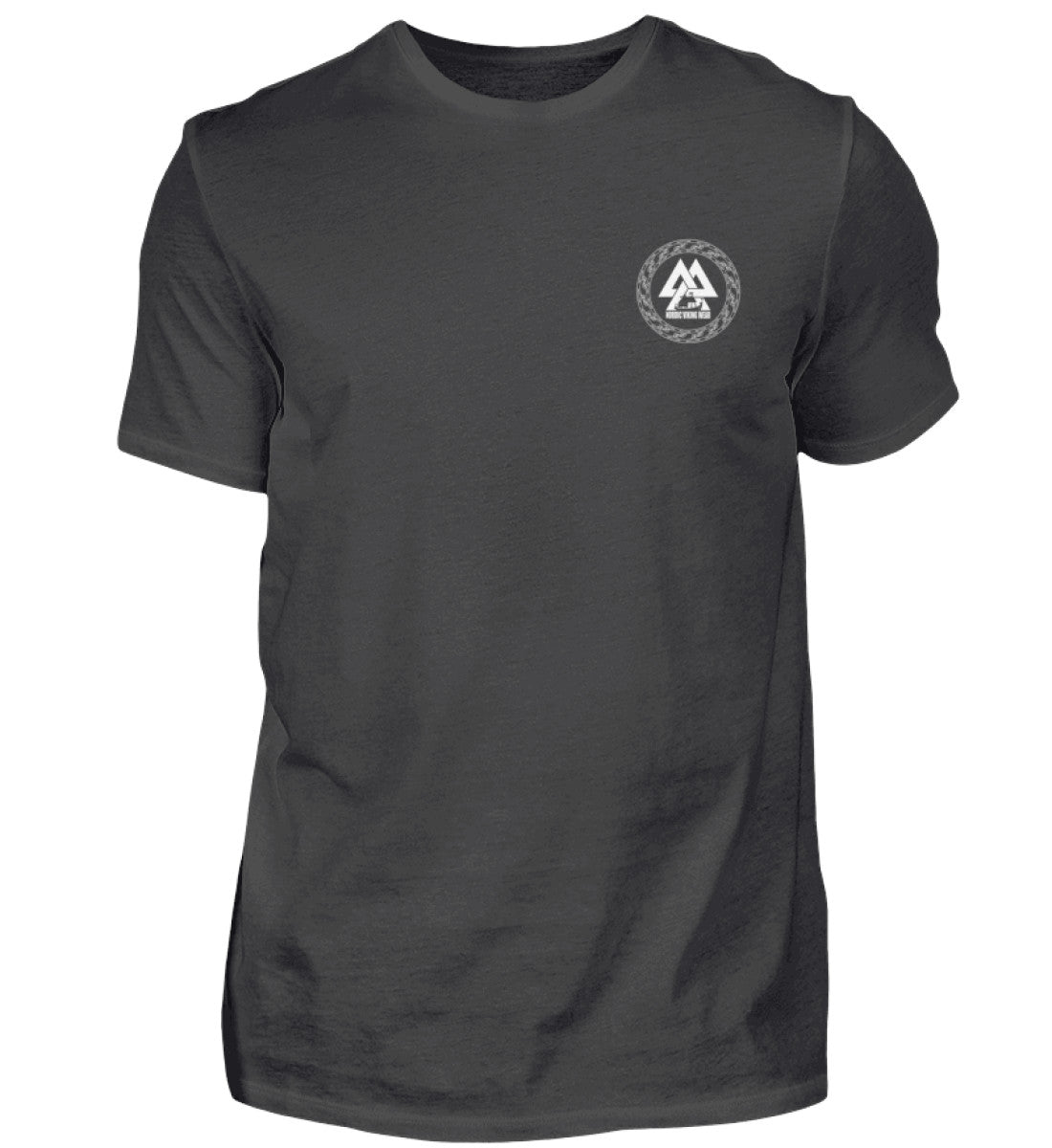 Premiumshirt Nicht mein Jarl Nicht Meine Werte Mit Front und Backprint - Nordic Viking Wear