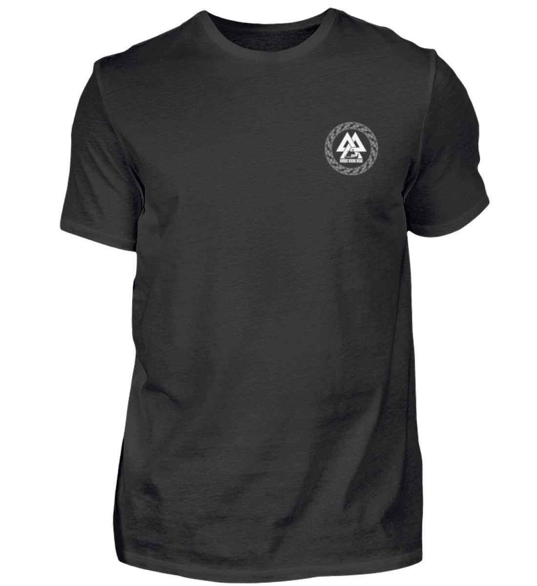 Premiumshirt Nicht mein Jarl Nicht Meine Werte Mit Front und Backprint - Nordic Viking Wear