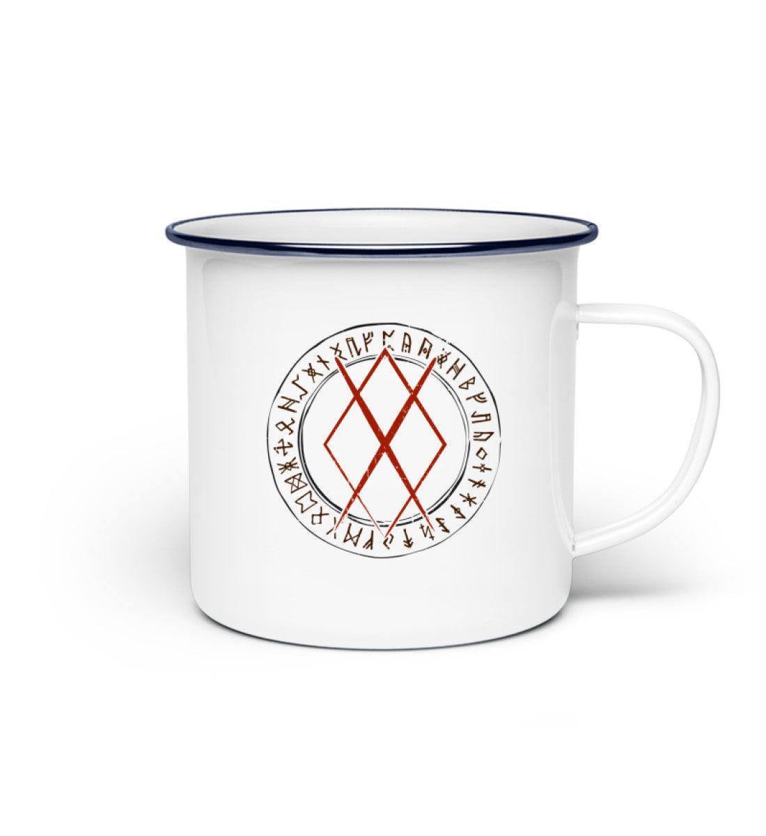Grungir Becher - Emaille Tasse - Nordic Viking Wear