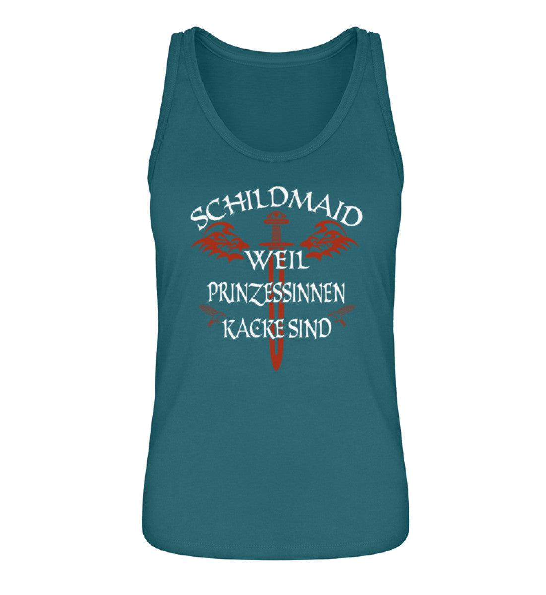 Schildmaid Weil Prinzessinnen Kacke Sind Tank Top - Nordic Viking Wear