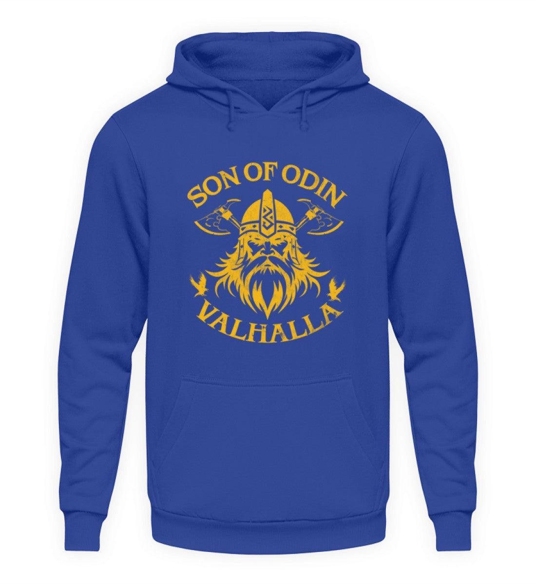 Wikinger Hoodie 'Son of Odin – Valhalla' – Stolz und Entschlossenheit - Nordic Viking Wear