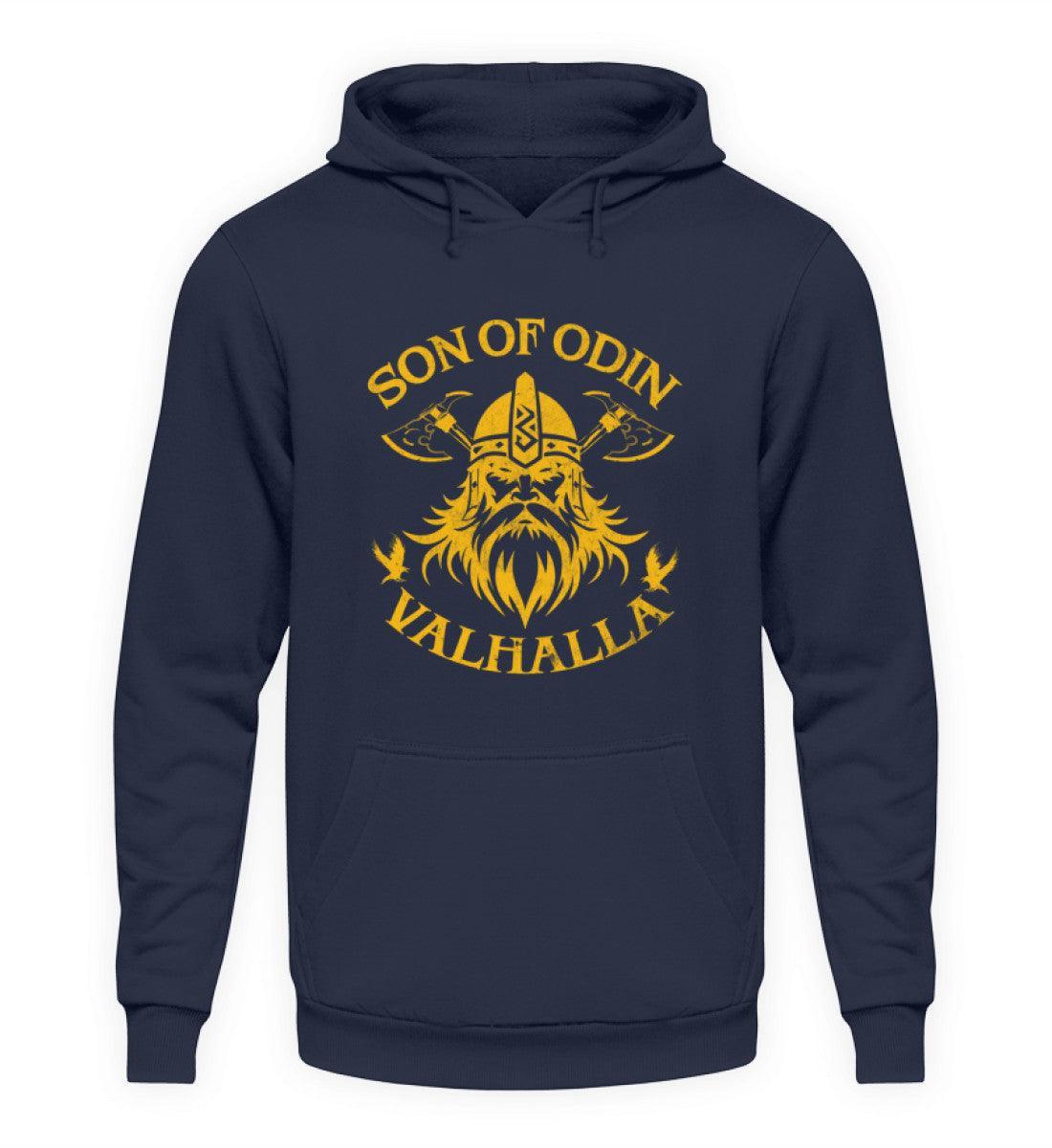 Wikinger Hoodie 'Son of Odin – Valhalla' – Stolz und Entschlossenheit - Nordic Viking Wear
