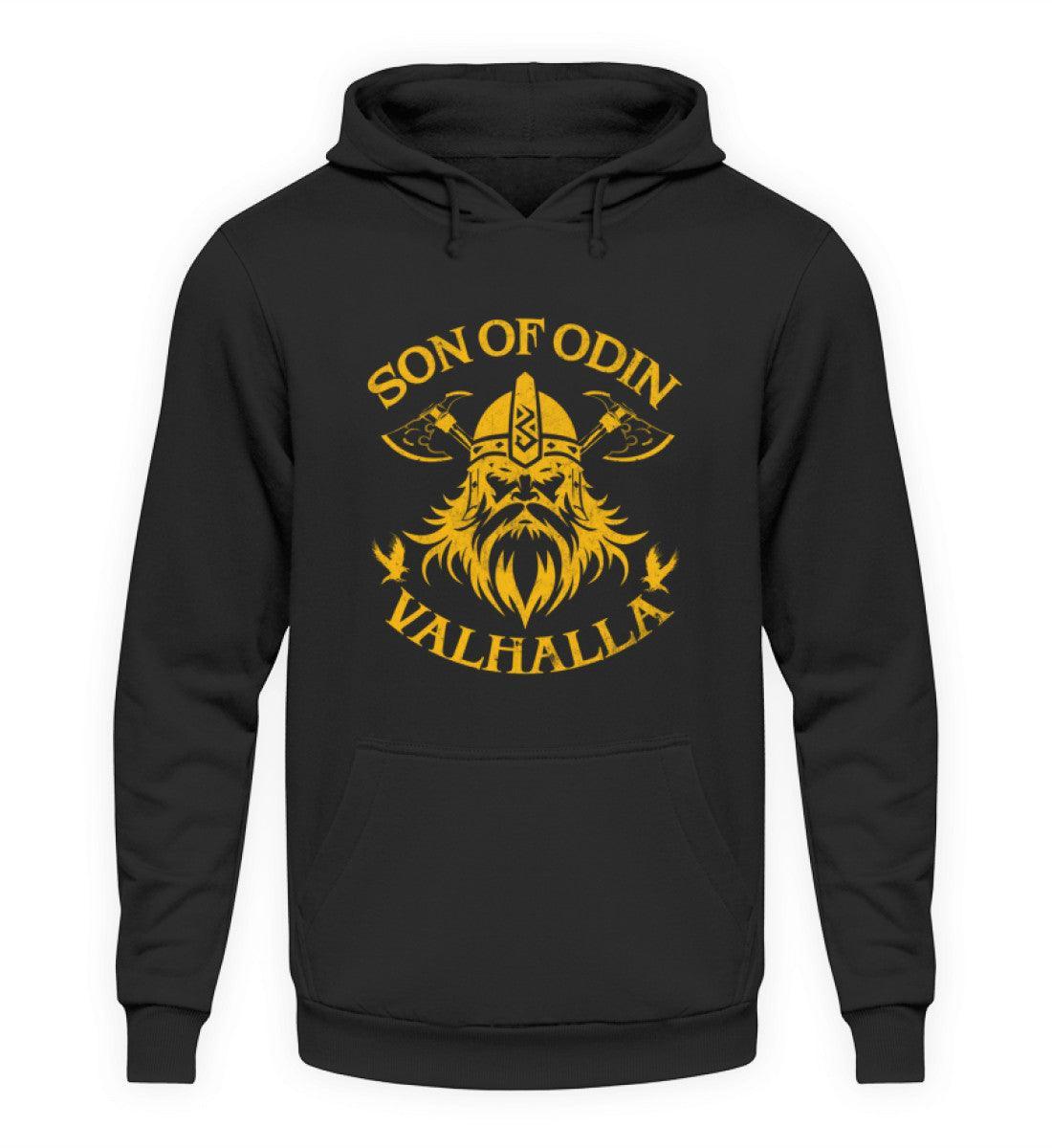 Wikinger Hoodie 'Son of Odin – Valhalla' – Stolz und Entschlossenheit - Nordic Viking Wear
