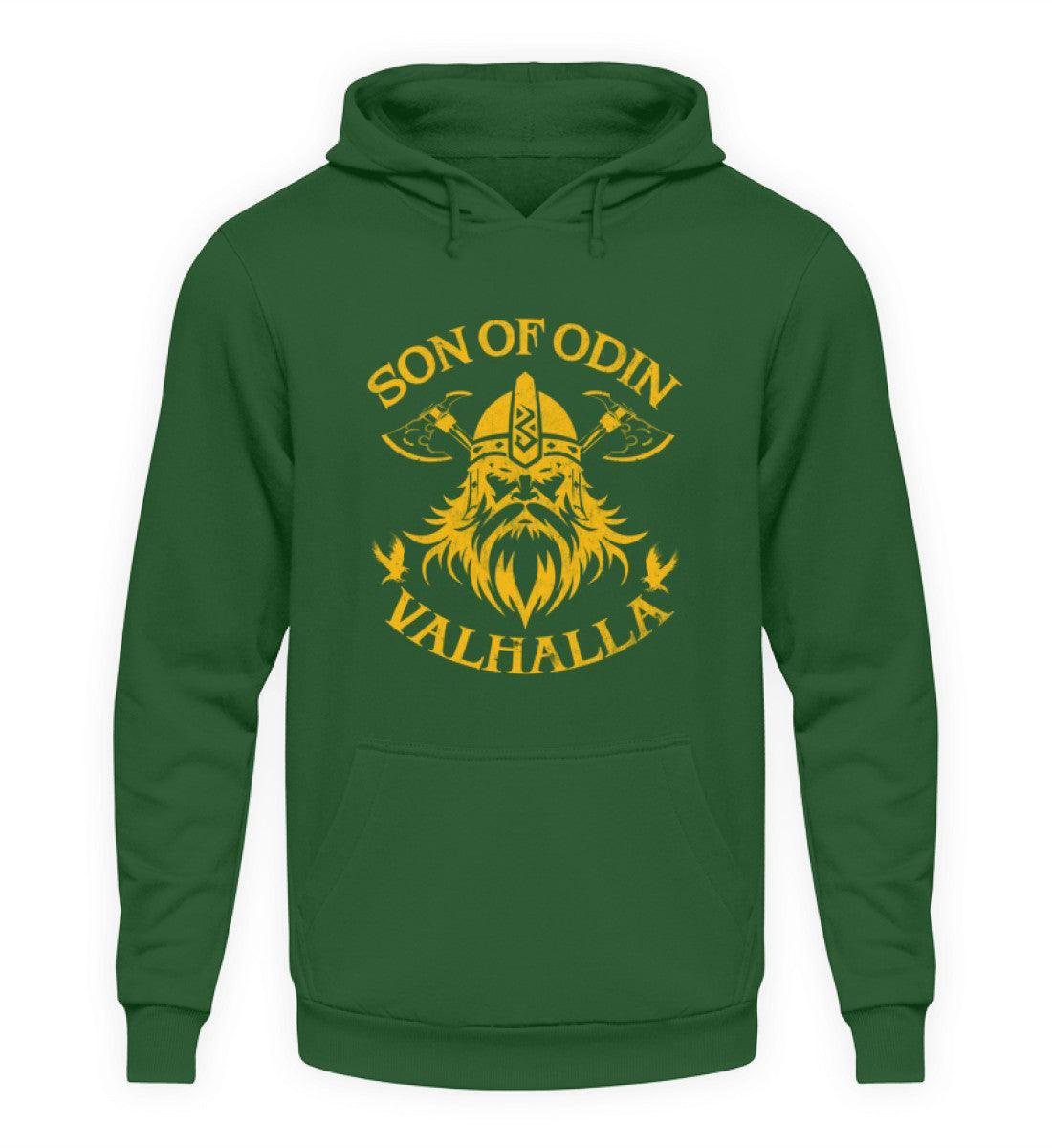 Wikinger Hoodie 'Son of Odin – Valhalla' – Stolz und Entschlossenheit - Nordic Viking Wear