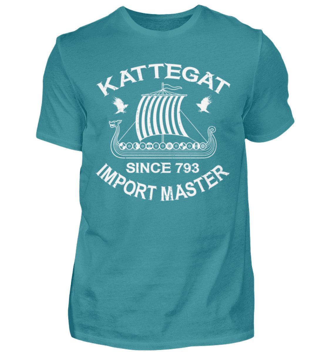 Wikinger-Schiff T-Shirt "Kattegat Seefahrer" – Ein Tribut an die Eroberer des Nordens - Nordic Viking Wear