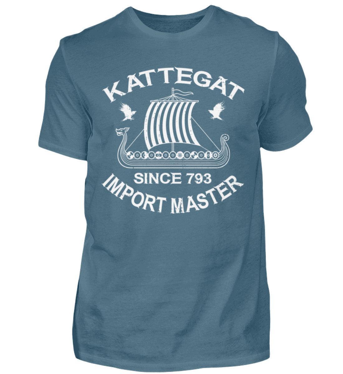 Wikinger-Schiff T-Shirt "Kattegat Seefahrer" – Ein Tribut an die Eroberer des Nordens - Nordic Viking Wear