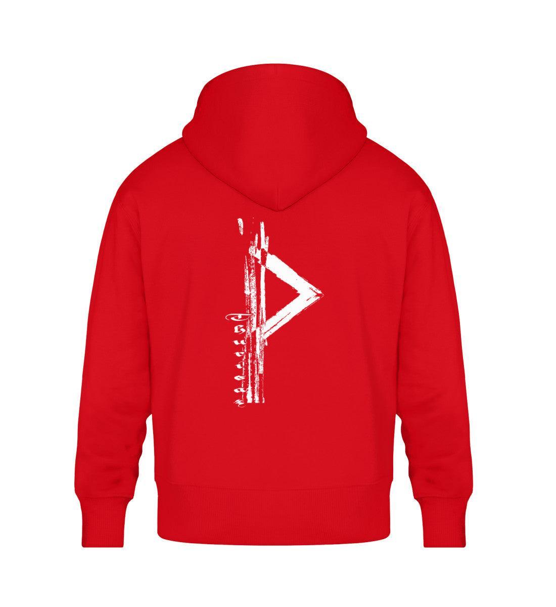 Wikinger Rune Thurisaz Oversized Hoodie - Nordic Viking Wear